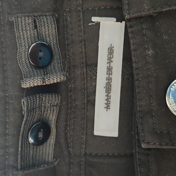 Maniere De Voir High Rise Lace Up Trousers - Picture 7 of 9